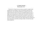 A Common Ancestor Electroacoustic Performance Note and Titles