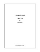 Titles for Piano Solo