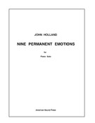 Nine Permanent Emotions for Piano Solo